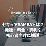 セキュアSAMBAとは？機能・料金・評判を初心者向けに解説